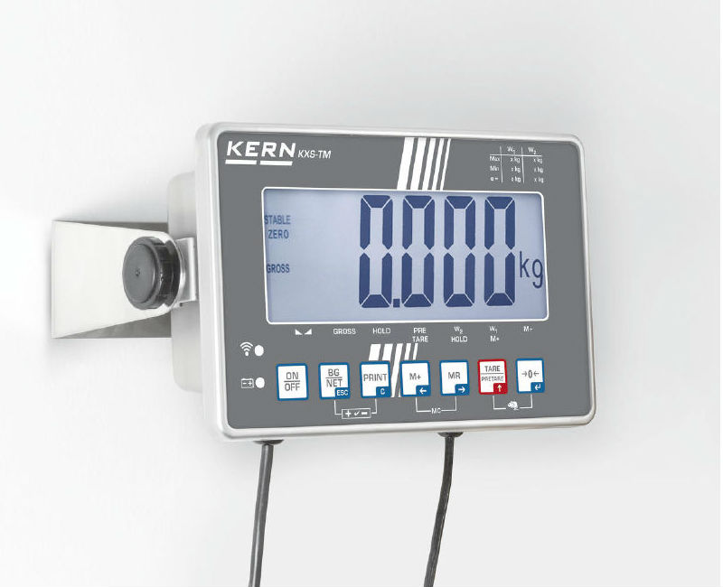 Photo d'une balance plateforme IXS indicateur