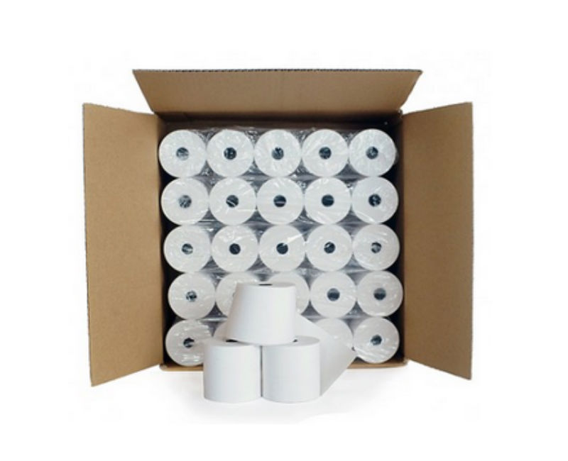 Carton de 40 rouleaux de papier thermique 60x46x12