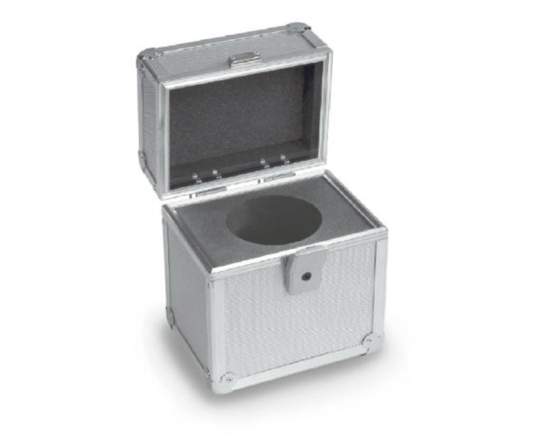 Photo d'un étui en aluminium rembourré