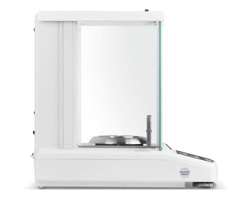 Photo d'une balance d'analyse KERN ABT de côté