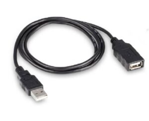 photo d'un câble pour branchement d'une imprimante