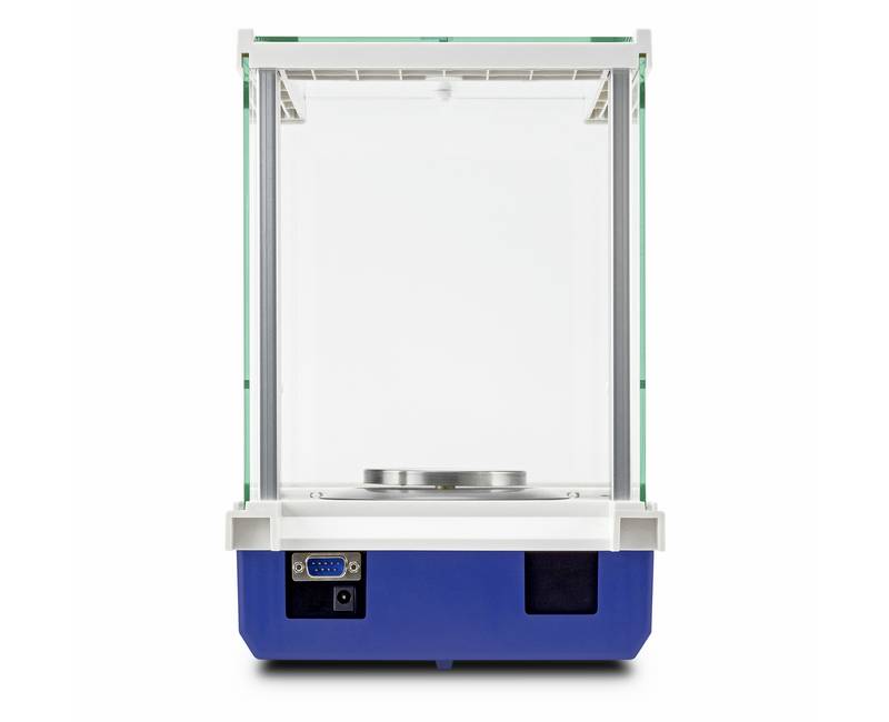 Photo d'une balance d'analyse KERN AXE vu de dos