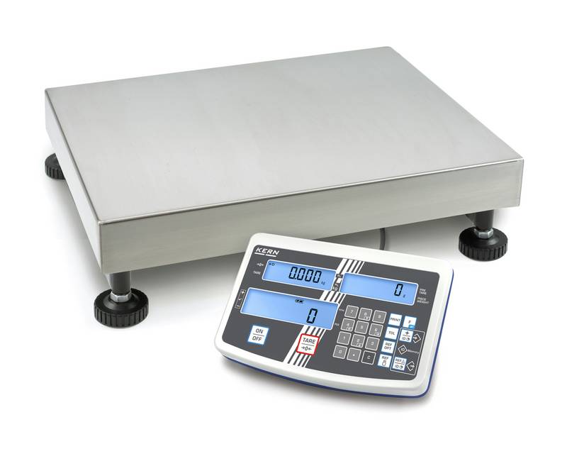 Photo d'une balance de pesage comptage KERN IFS avec grand plateau