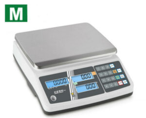 Photo d'une balance poids prix à ticket KERN RPB