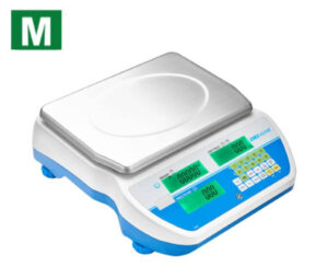 Photo d'une balance poids prix à ticket ADAM Swift