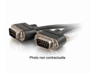 photo d'un câble d'interconnexion RS232