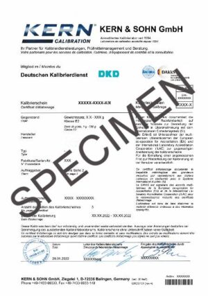 Photo d'un constat factice Kern