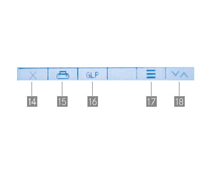 Image d'un écran de dessiccateur avec numéro d'informations