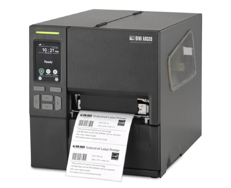 Photo d'une imprimante étiqueteuse DINI ARGEO SMTPLUS