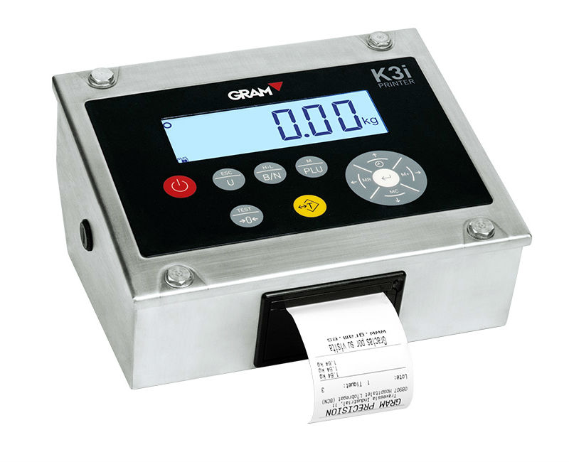 photo de l'indicateur avec imprimante incorporée