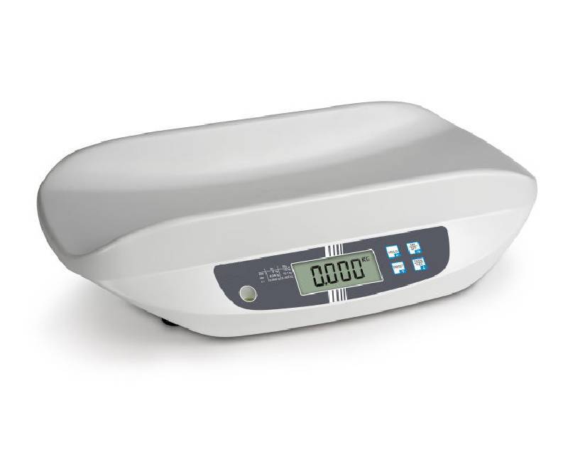 photo du pèse bébé MBA sans les traversins latéraux surélevés