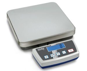 Photo d'une balance plateforme DE avec petit plateau