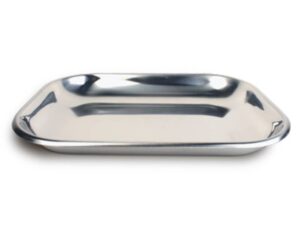 Photo d'un plateau de charge en acier inoxydable
