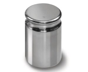 Photo d'un poids compacte en inox E2