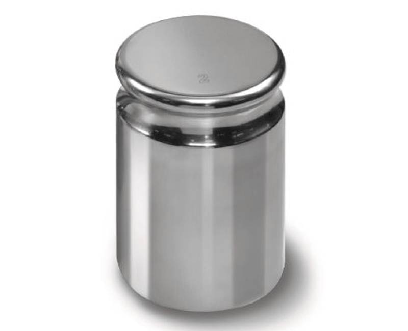 Photo d'un poids compacte en inox E2