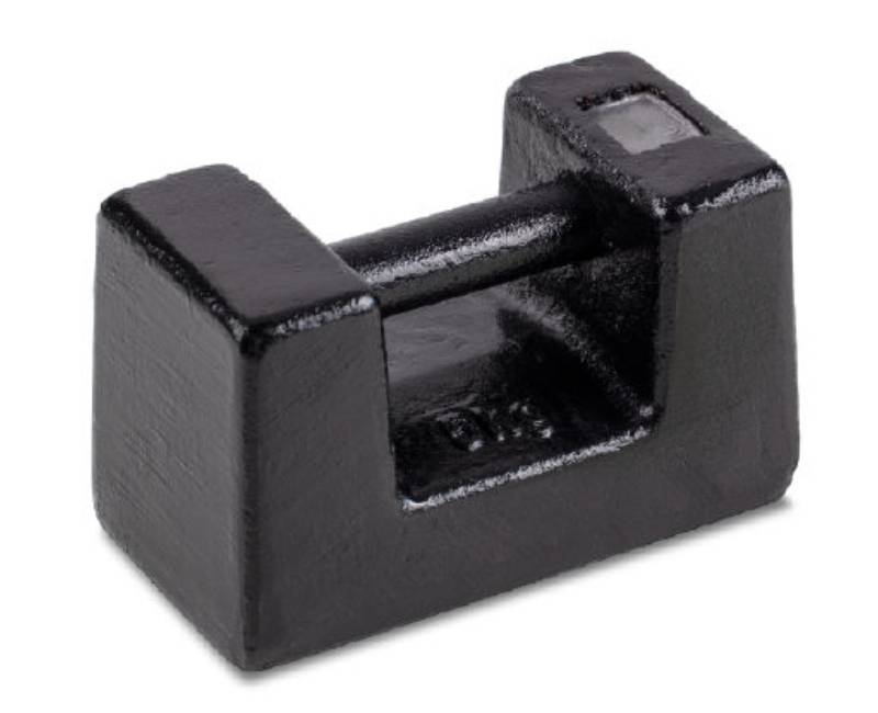 Photo d'un poids en fonte M2