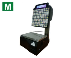 Photo d'une balance poids prix à ticket bi-corps EXA SS 110