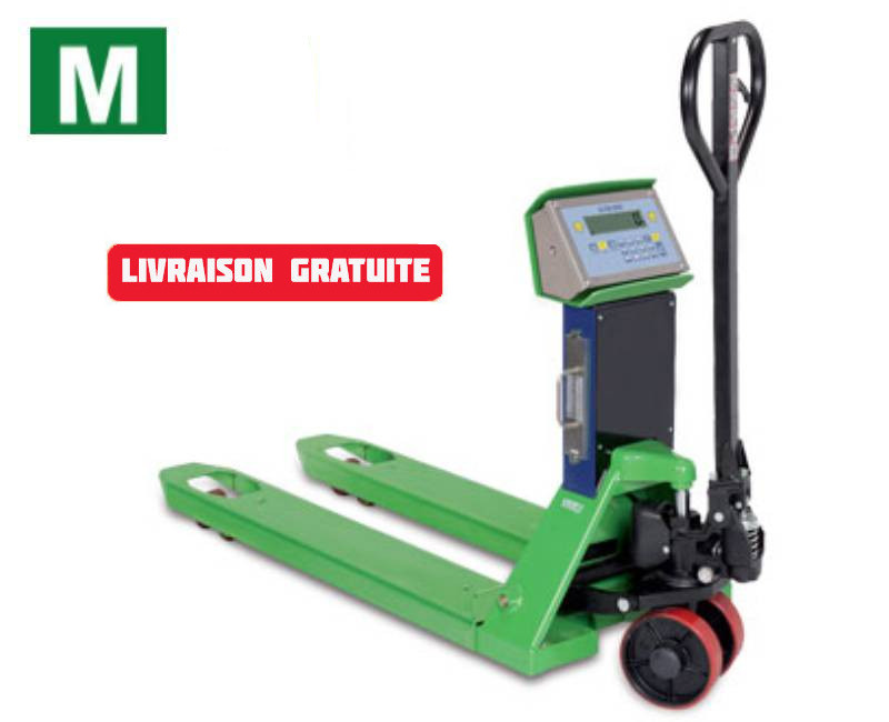 Photo d'un transpalette peseur ATEX DINI ARGEO TPWEX3GD