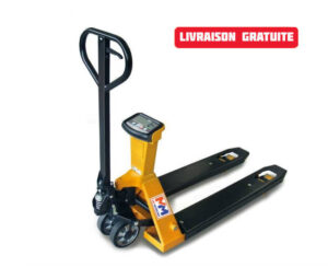 Photo d'un transpalette peseur XRA-TI pour palettes américaines