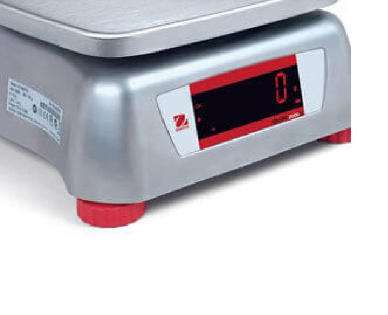 Photo de l'afficheur de la balance de cuisine valor 2000 en inox