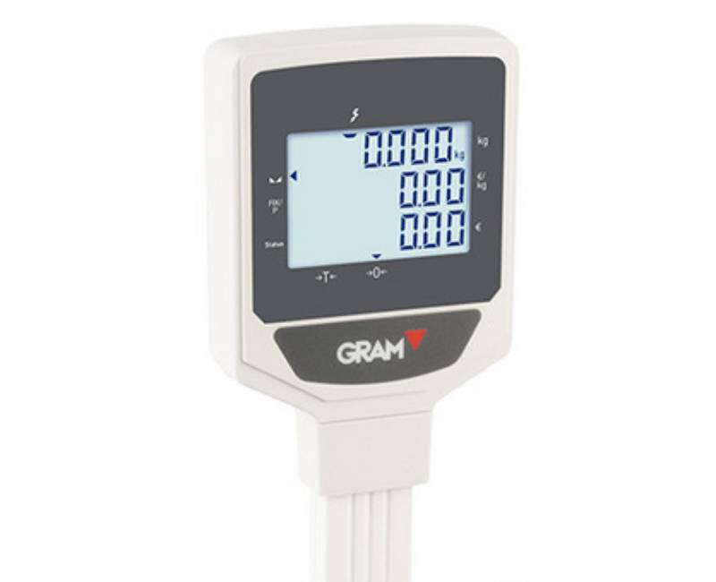 Photo d'une colonne pour afficheur pour balance poids prix xfoc+