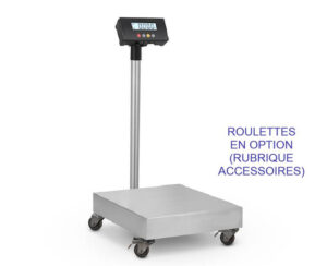 Photo d'une balance pèse colis GRAM ZMISSIL à roulettes en option