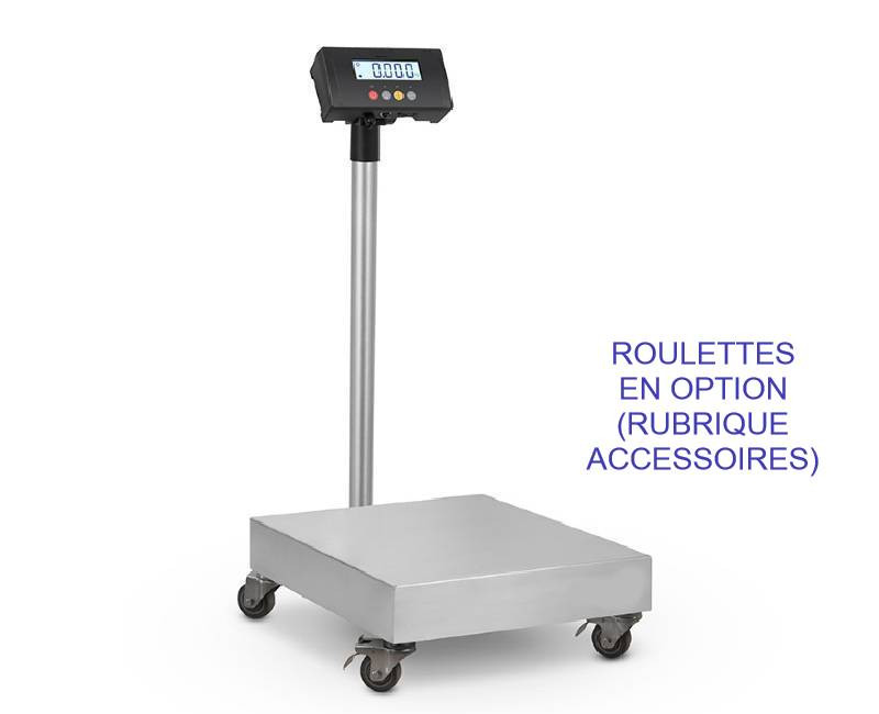 Photo d'une balance pèse colis GRAM ZMISSIL à roulettes en option